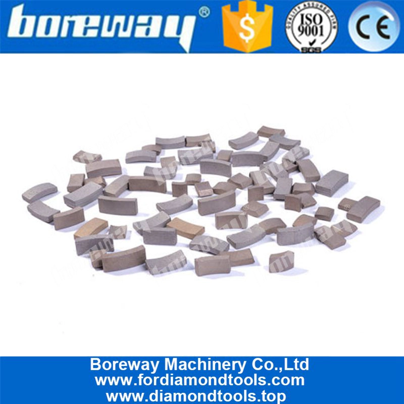 Construction Cutting and Drilling Core Bit Segments for Heavily Reinforced Concrete