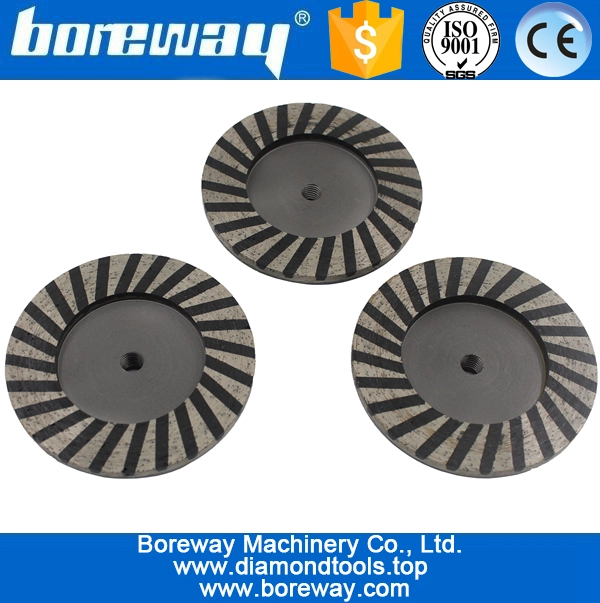 D100 * M10 * 120 # wellensegment diamant cuo schleifscheiben für schleifen konkreten boden