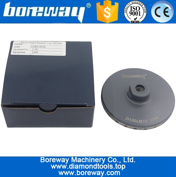 D100 * M10 * 120 # wellensegment diamant cuo schleifscheiben für schleifen konkreten boden
