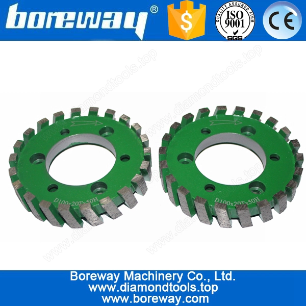 D100x20Tx50H डायमंड स्टैण्ड के लिए स्टैंडर्ड स्टबिंग व्हील
