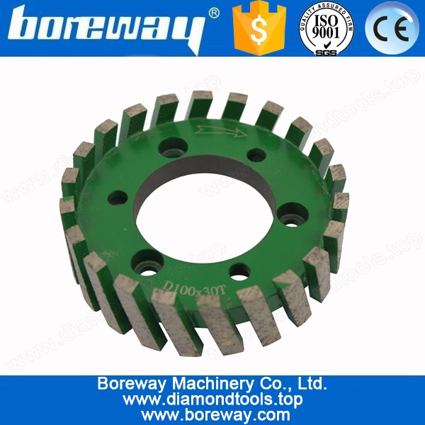 ग्रेनाइट के लिए D100x30Tx50H डायमंड स्प्लिट कैलिब्रेट व्हील
