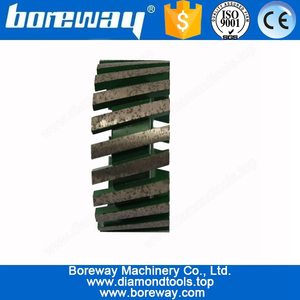 D100x40mmx50H सीएनसी मिलिंग व्हील स्टोन के लिए मानक स्टबिंग पहियों Sintering