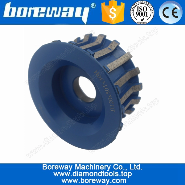 花崗岩のためのD120焼結砥石ダイヤモンド、製粉のための石ダイヤモンドのプロファイリングホイール