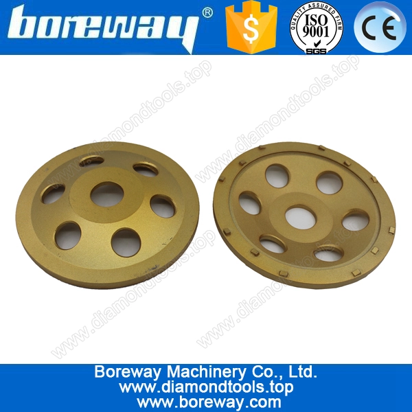 D125*22.23 12 segments PCD cup grinding wheels for grinding concrete