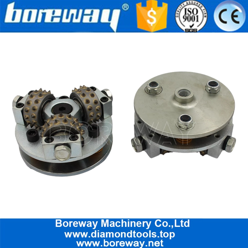 D125 * 3T * 30S * M14 Doppelschicht -Hexagons Buschhammer -Hammerplatte für Schleifmittel