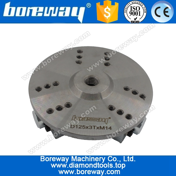 D125 * 3T * M14 एकात्म झाड़ी हथौड़ा प्लेट, झाड़ी अंकित स्लेट के लिए अभिन्न झाड़ी हथौड़ा प्लेट