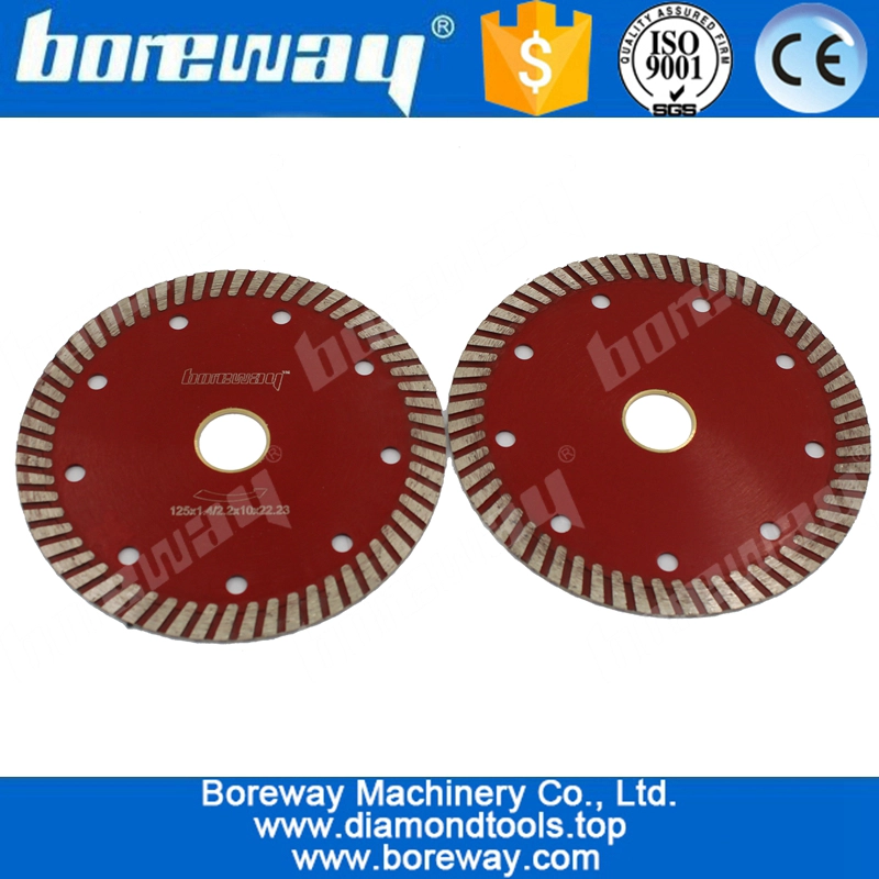 D125x2.2x10x22.23mm Diamond Turbo Blade For Granite