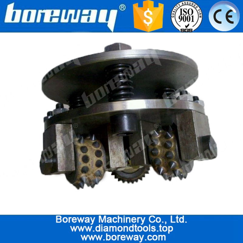 D125x3Tx30SxM14bush hammered stone texture bush hammered concrete construction bushing hammers