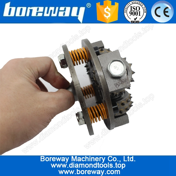 D125x3txm14 बुश हथौड़ा हुआ पत्थर झाड़ी हथौड़ादार ग्रेनाइट बुश हथौड़ा मशीन बुश हैमर कंक्रीट के लिए