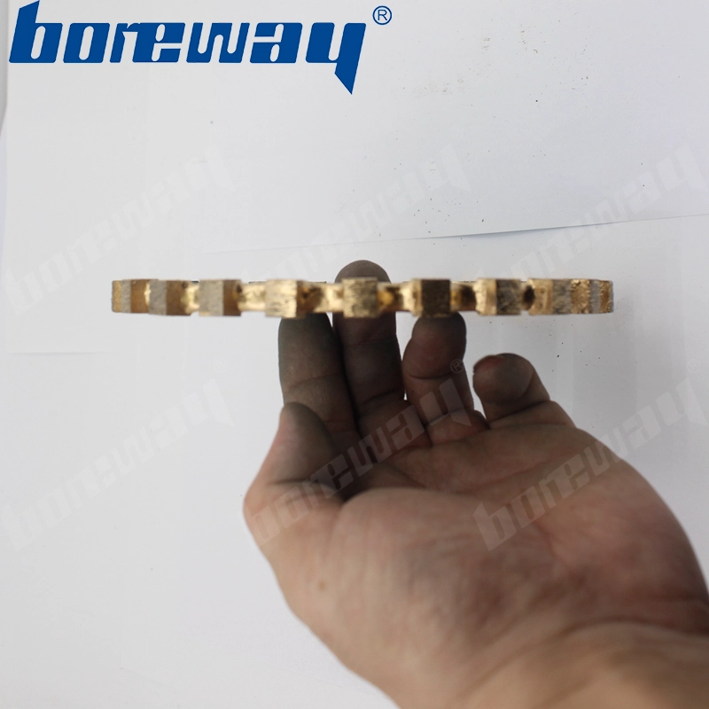 D140*10T*50H diamond abrasive calurabting grinding wheel disc for grinding concrete