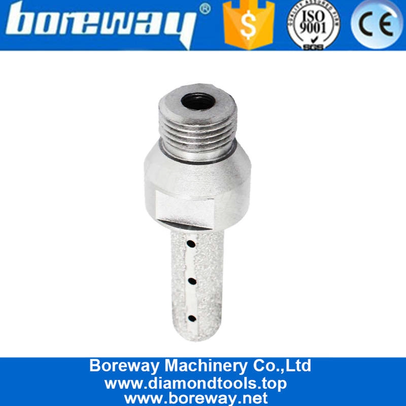 D15ダイヤモンド真空ろう付けボールシンクホール1/2 