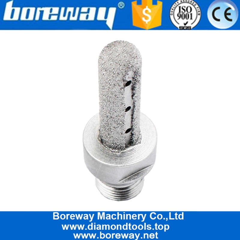 D15ダイヤモンド真空ろう付けボールシンクホール1/2 