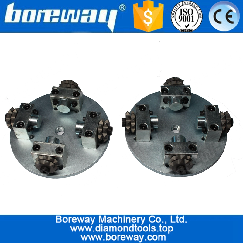 डी 150x4TxM14 डायमंड स्टार आकार बुश हथौड़ा कंक्रीट के लिए खत्म होता है