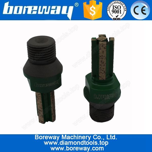 D16 * 30T * 1/2 "G Diamond Finger Bite per bacino di macinazione