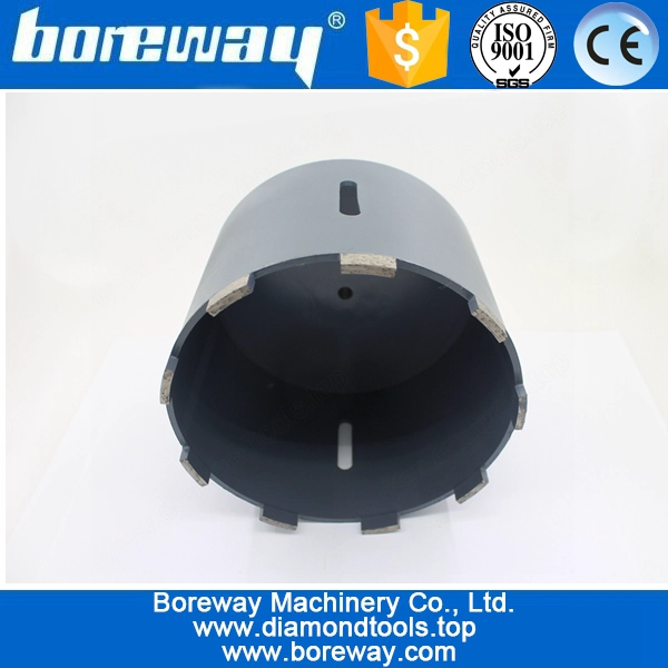 D160x150LxR1 / 2 "G CNC Diamond Drill Core Bit For Processing Stone