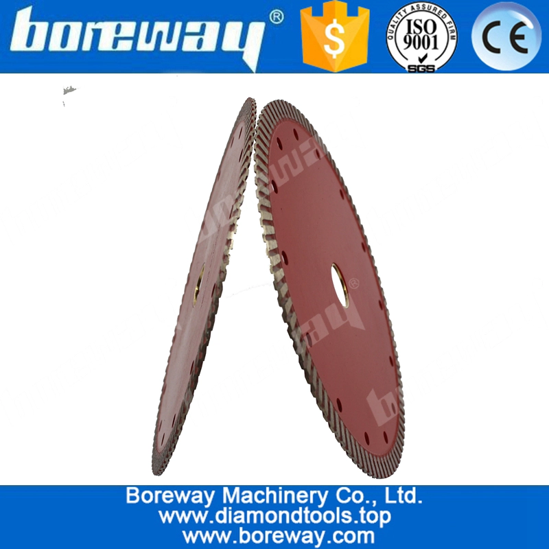 D180x2.6x10x22.23mm花崗岩スラブのためのレンガ切断ディスクターボ波セグメント