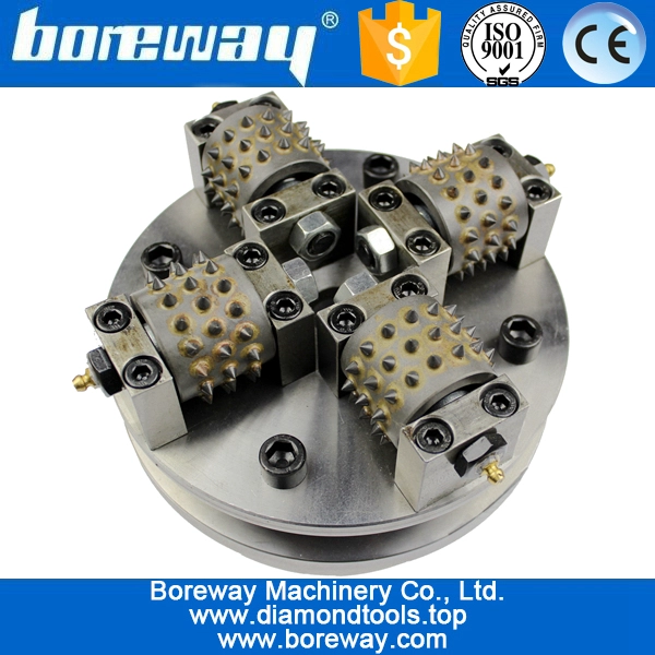 D200 * 4T * 47H बुश हथौड़ा प्लेटों के साथ बुश के लिए 4 बुश हथौड़ा रोलर्स अंकित