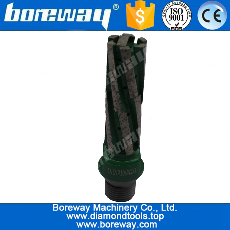 D22*70T*1/2"G CNC Stone Diamond Engraving Bits For Grooving Stone Slab