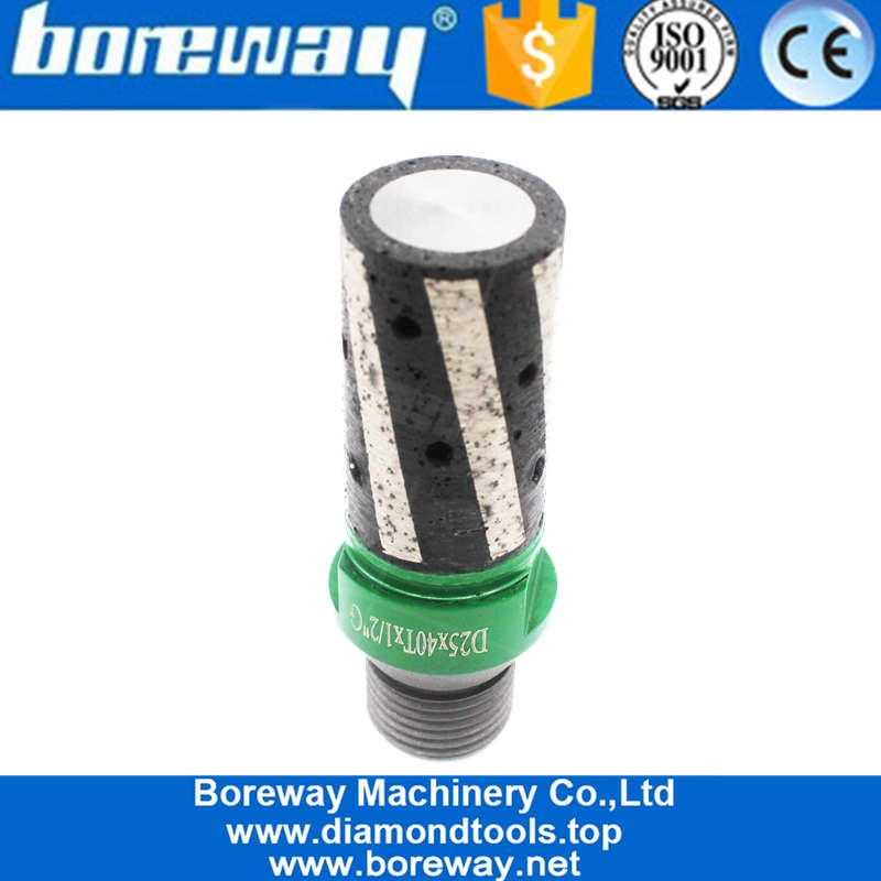 D25 Harz gefülltes Fräsen-Bit-Granitschneider-Segment für Senkeloch von Beckenlieferanten