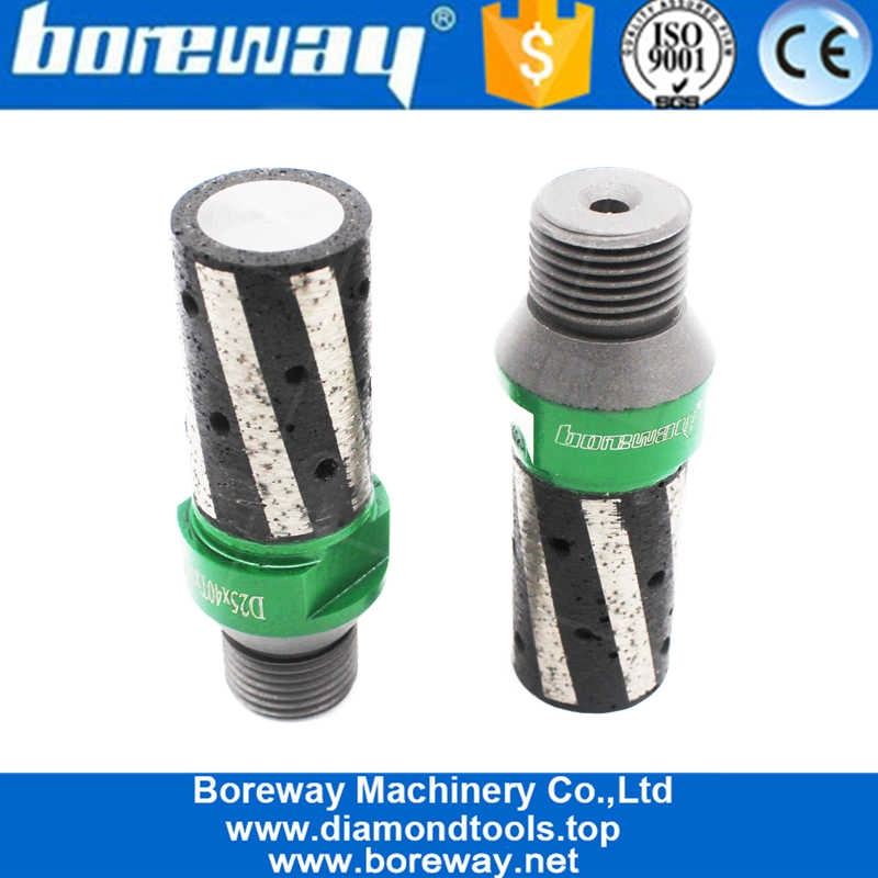 D25 Harz gefülltes Fräsen-Bit-Granitschneider-Segment für Senkeloch von Beckenlieferanten