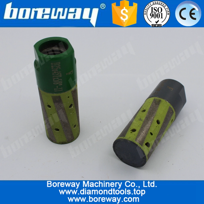 D25x45Tx5 / 8 "" - 11 Diamant-Harz gefüllt Zero Tolerance Drum Wheel für Polierbecken