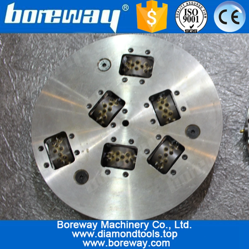 डी 300x6Tx60s डायमंड बुश हथौड़ा मशीन पीसने के लिए कंक्रीट खत्म करें