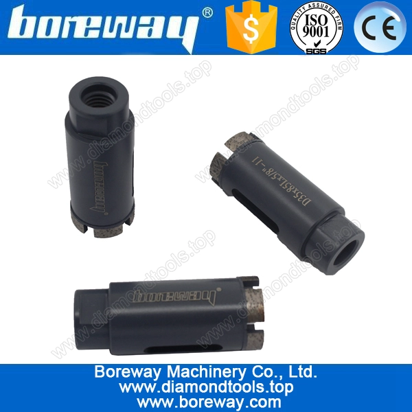 D35*85L*5/8"-11 dry use diamond core drill bits for stone