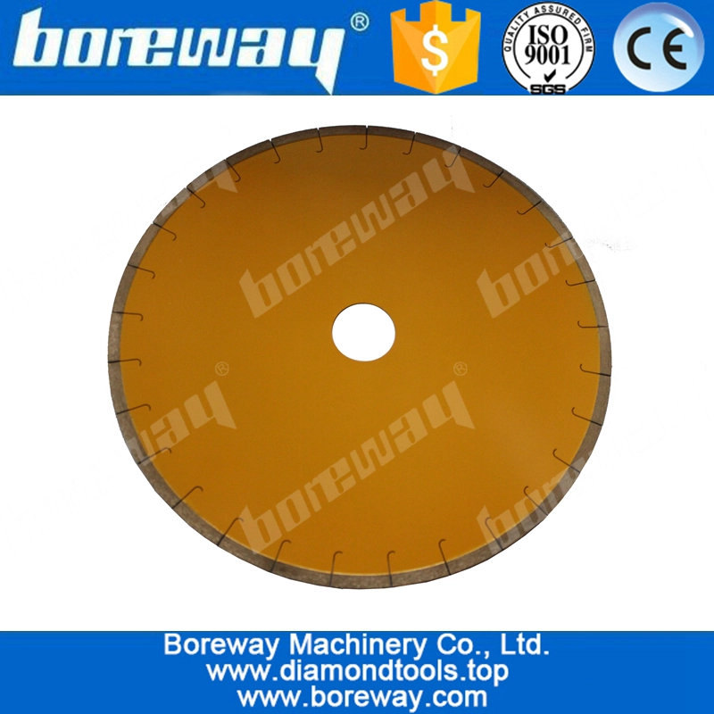 D400x10x3.2x50mm Diamond Saw Blade To Cut Marble With Fish Hook Segment