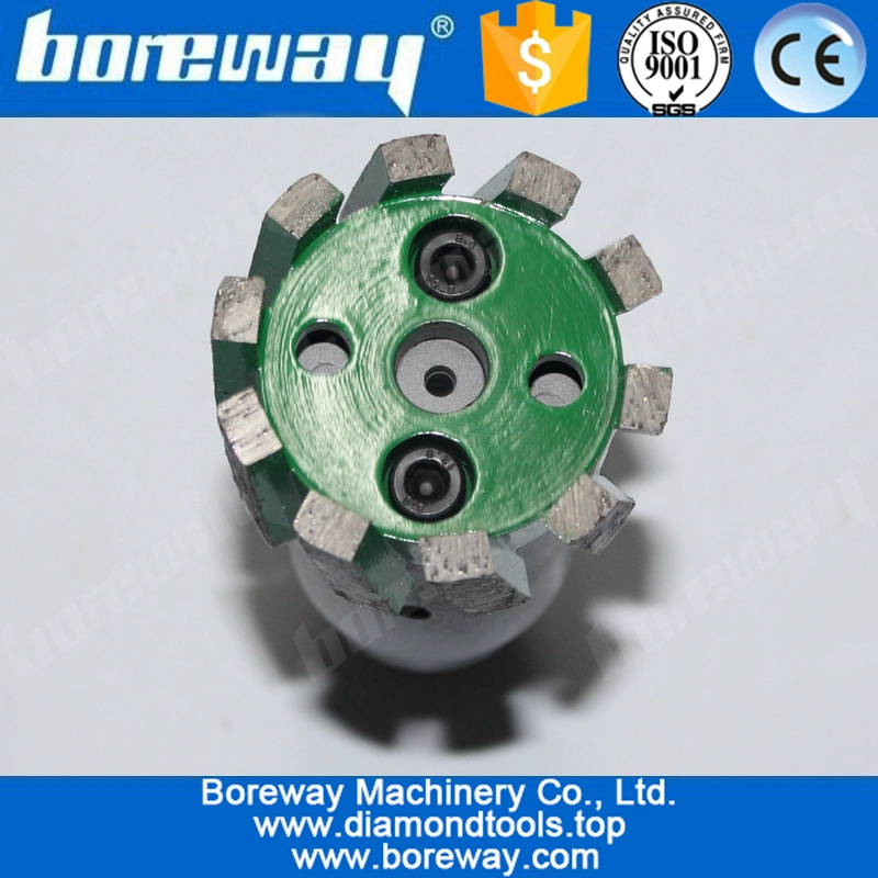 D50 * 20T * Volano a disco diamantato segmentato 10H con adattatore