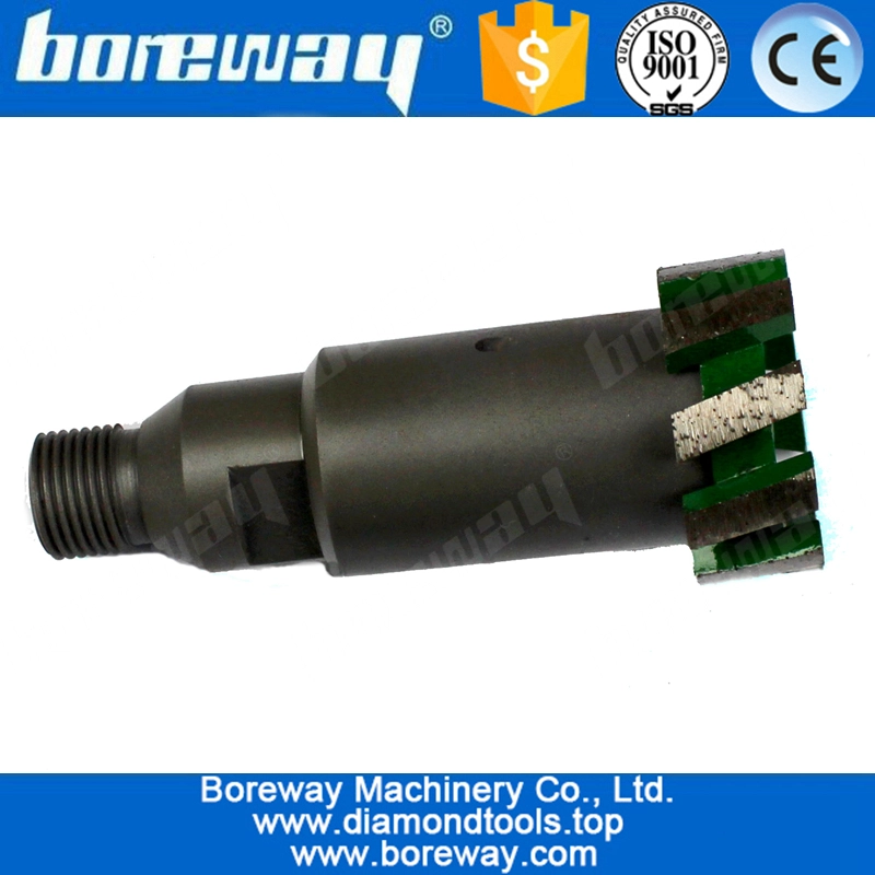 D50 * 20T * Volano a disco diamantato segmentato 10H con adattatore