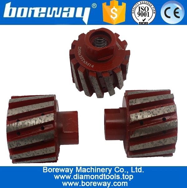 D50 * 35T * M14セグメントダイヤモンドゼロトレランスホイール