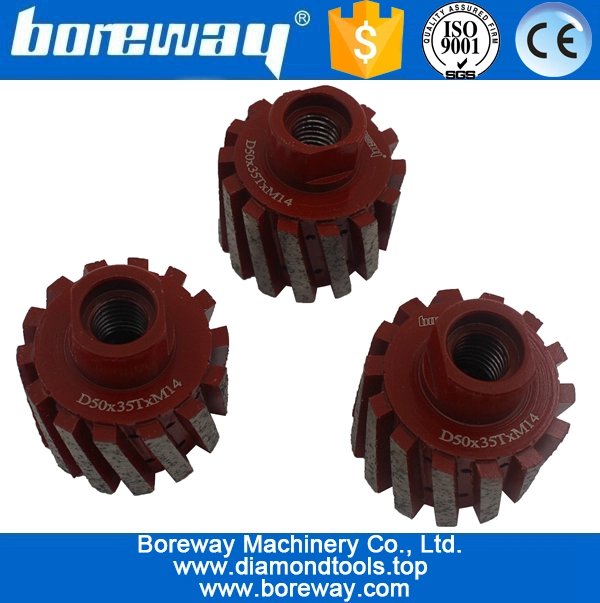 D50 * 35T * M14セグメントダイヤモンドゼロトレランスホイール