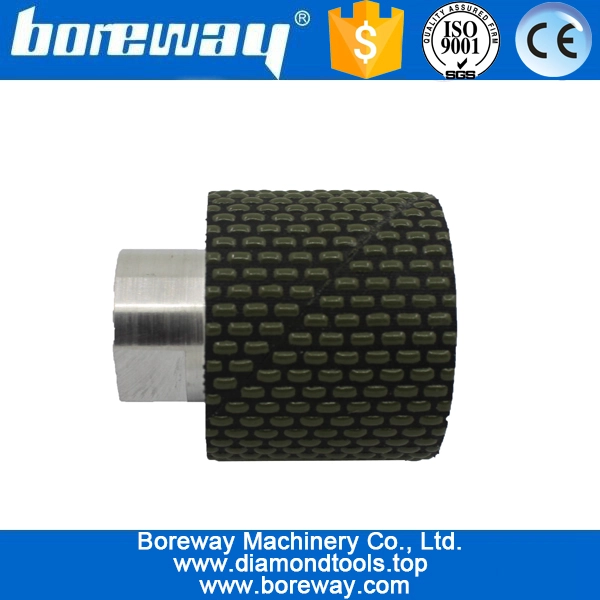 D50 * 40T * M14 राल भरा हीरा ड्रम चमकाने पहियों, राल भरा शून्य सहिष्णुता हीरा चमकाने के पहिये