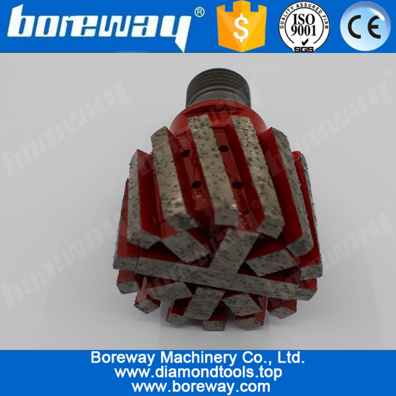 D50x35Tx1 / 2“G 底部带刀头金刚石沉孔零公差轮