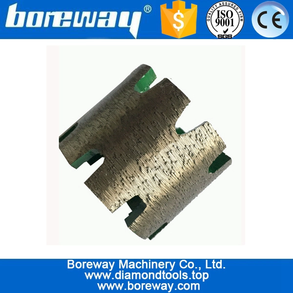 ग्रेनाइट स्लैब के लिए D50x40Tx10H सतत हेवी ड्यूटी गेजिंग व्हील