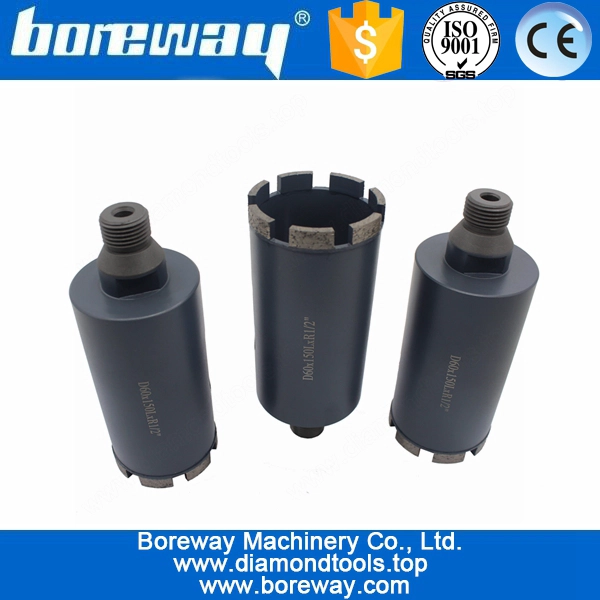D60x150Lx1/2"G CNC Diamond Coring Drill Pipe For Slab