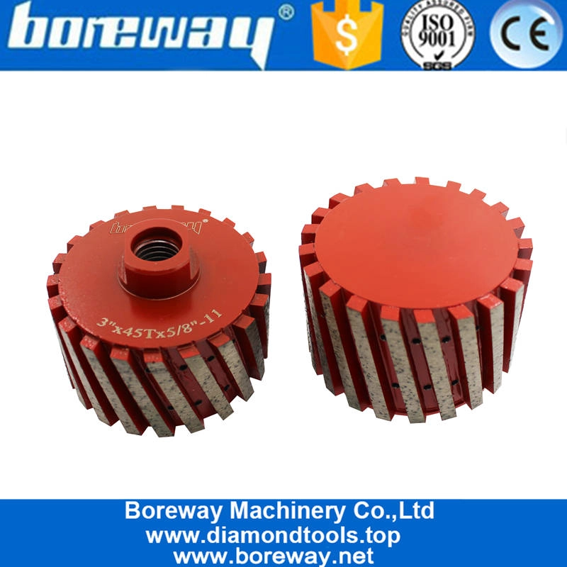 डी 75 * 45 टी * 5/8 "-11 शून्य सहनशीलता काउंटर सिंक ड्र्रेन निर्माता या आपूर्ति के किनारे के लिए पीसने वाला पहिया