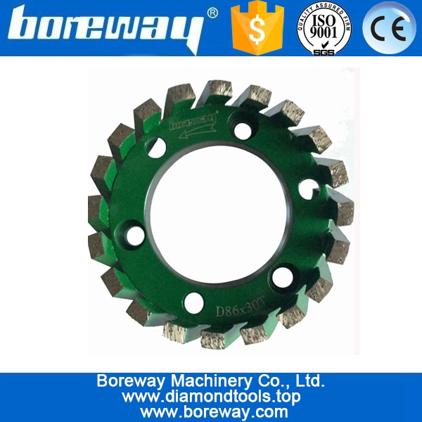 D86x30Tx50H Ruota di calibrazione per impieghi gravosi per marmo