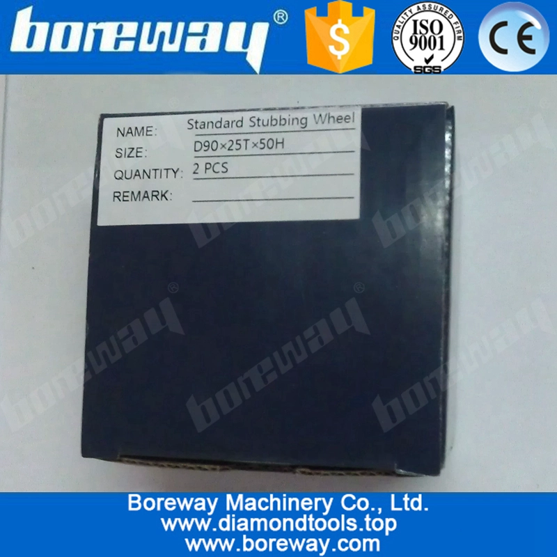 पत्थर के लिए डी 0 9 * 25 टी * 50 एच भारी कर्तव्य हीरा गेजिंग व्हील