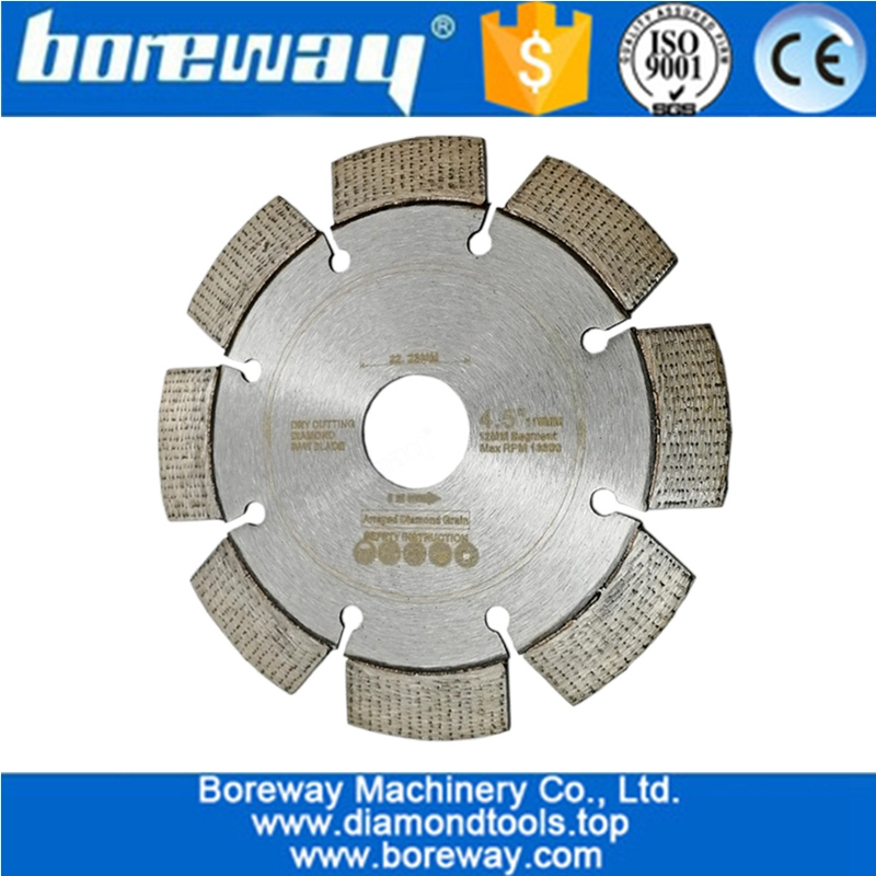 Dia.115MM-230MM verfügbar Lasergeschweißtes Diamantsägeblatt Segmentiertes Blatt China Betonsägeblatthersteller