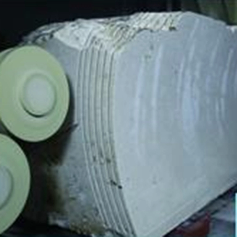 大理石の翡翠やその他の石のための最高級のダイヤモンドワイヤー切断を切断するDia.4.0mm真空ろう付けダイヤモンドワイヤー