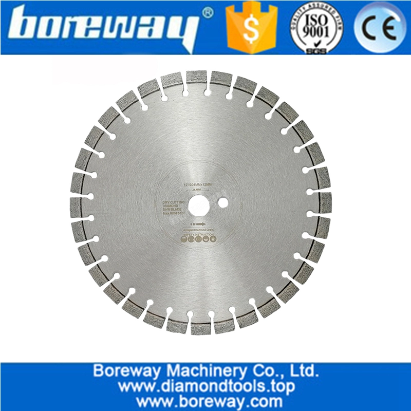 直径12 "14" 16 "中国のプロフェッショナルレーザー溶接ダイヤモンドはブレード製造ディスクを切断ソー