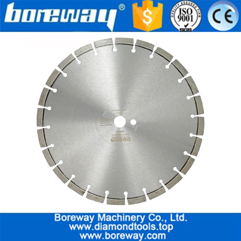 直径12 "14" 16 "中国のプロフェッショナルレーザー溶接ダイヤモンドはブレード製造ディスクを切断ソー