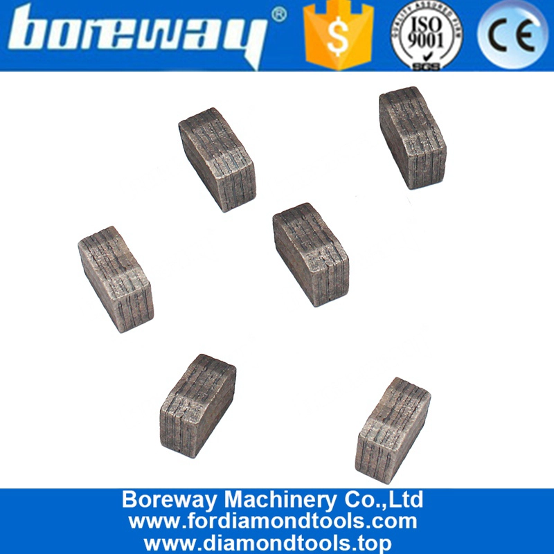 Diametro 2000mm Segmento in granito diamantato a lama singola con taglio a umido per mercato indiano