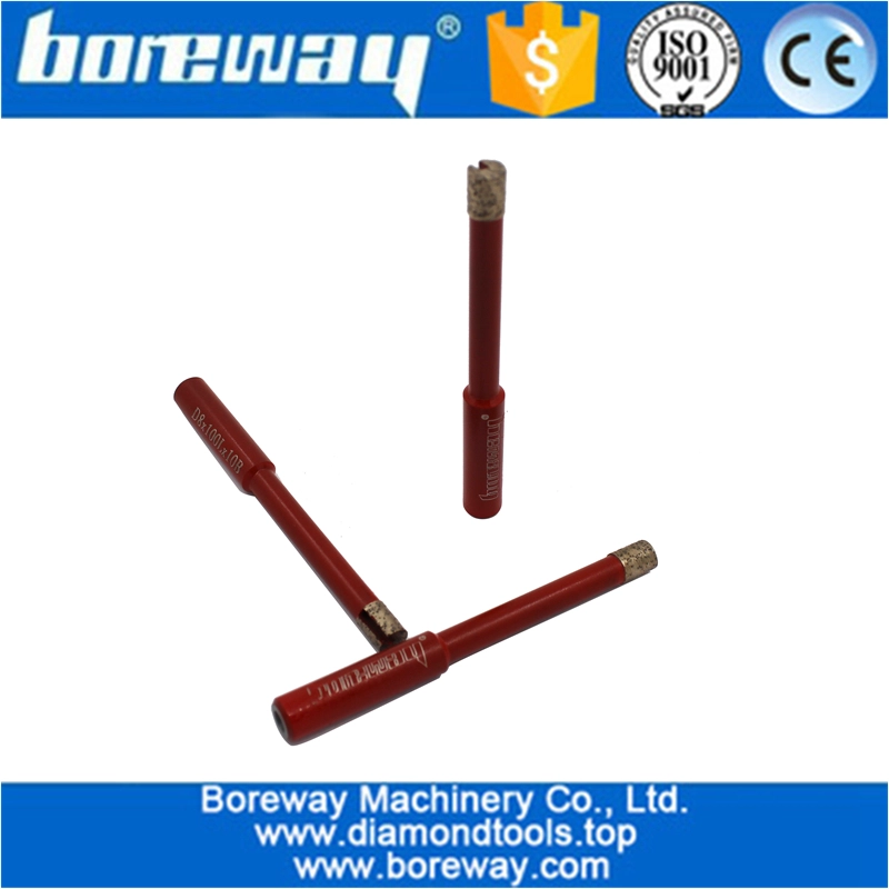 直径8ミリメートルセラミックドリルビット湿式ダイヤモンド掘削ツールタイル用