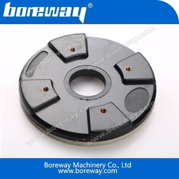 रॉक के लिए डायमंड 3 चरण शौकीन चमकाने प्लेट