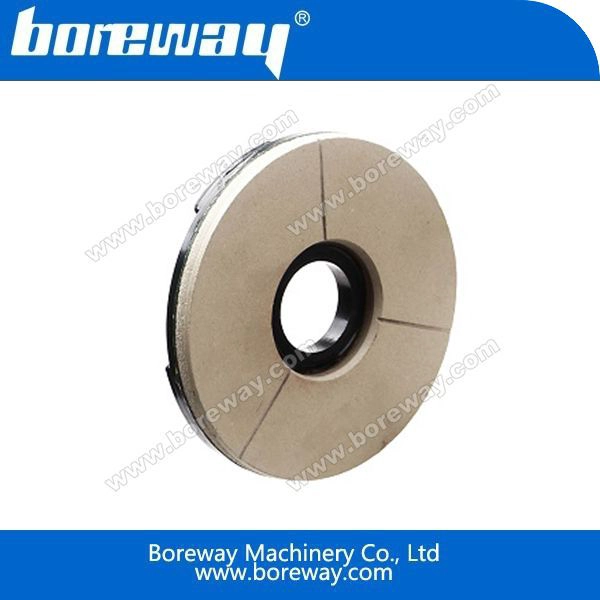 रॉक के लिए डायमंड 3 चरण शौकीन चमकाने प्लेट