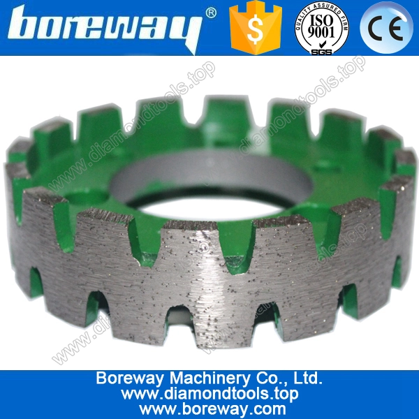 石のダイヤモンドCNCスタッビングホイール