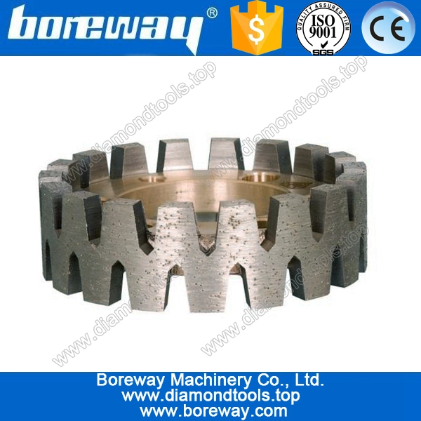 石のダイヤモンドCNCスタッビングホイール