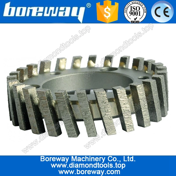 石のダイヤモンドCNCスタッビングホイール